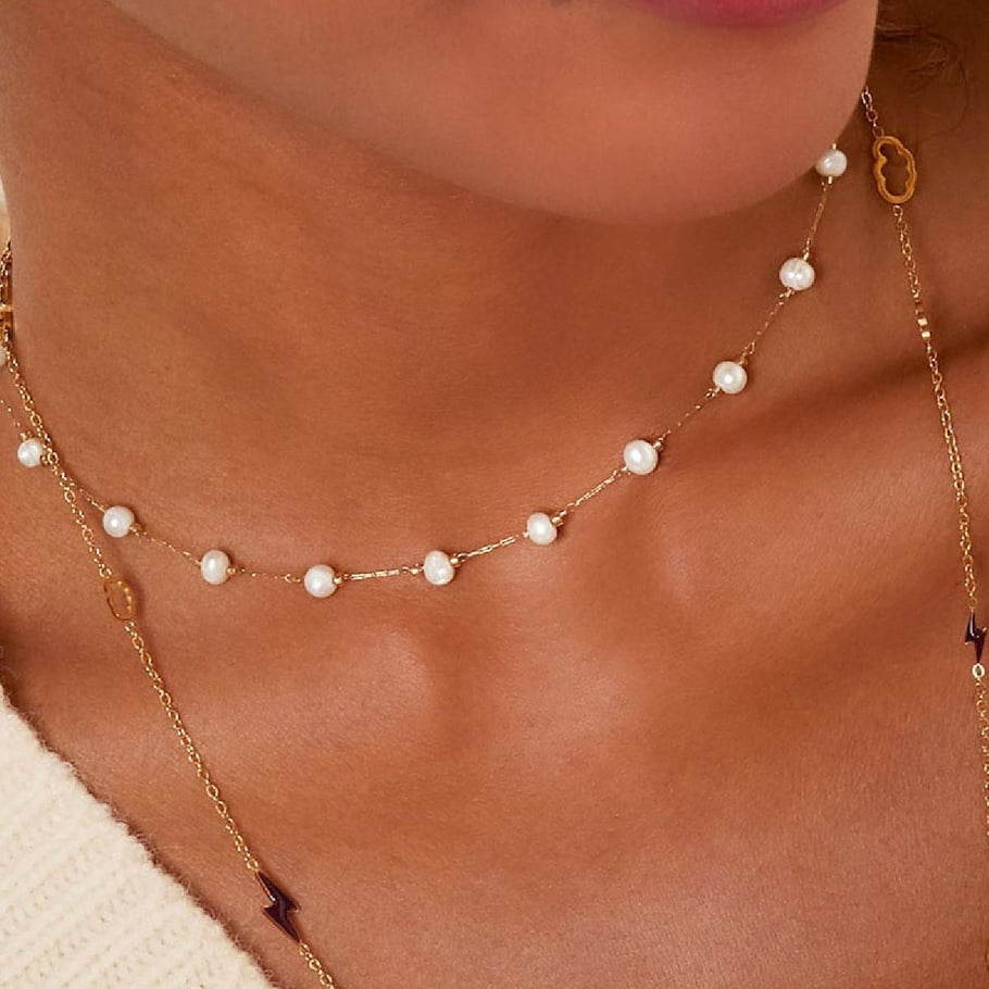 Collar de perla dulce Imagen4